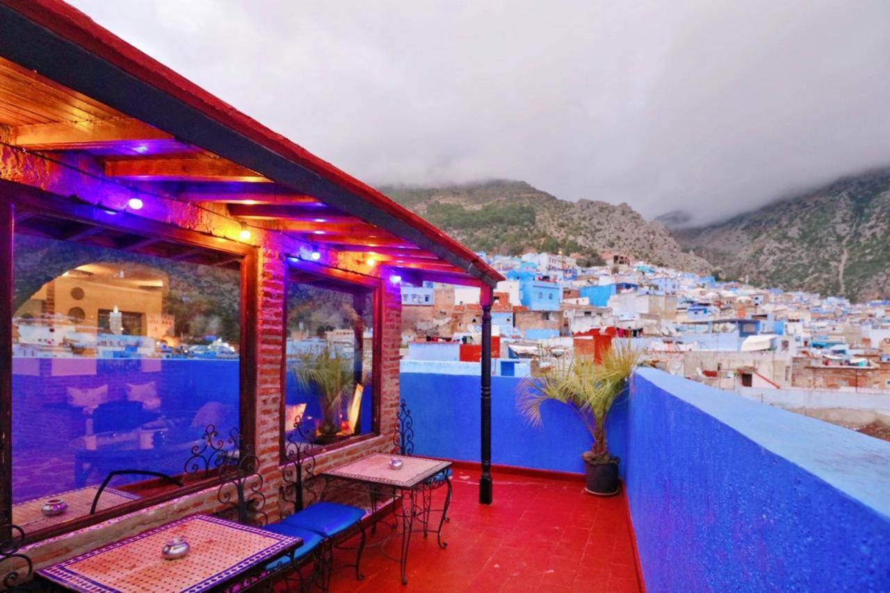 Aymane Rooftop Budget Panoramic Hotel شفشاون المظهر الخارجي الصورة