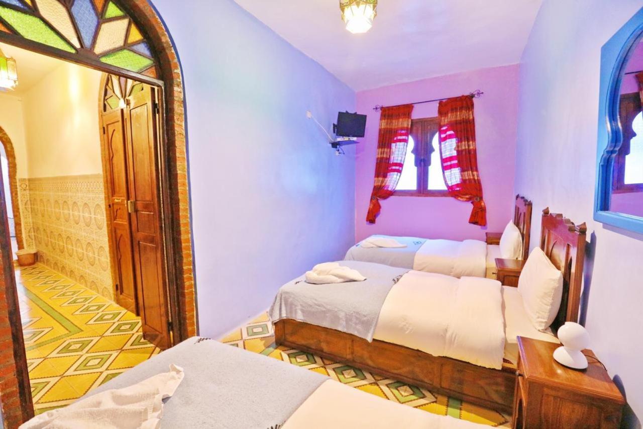Aymane Rooftop Budget Panoramic Hotel شفشاون المظهر الخارجي الصورة