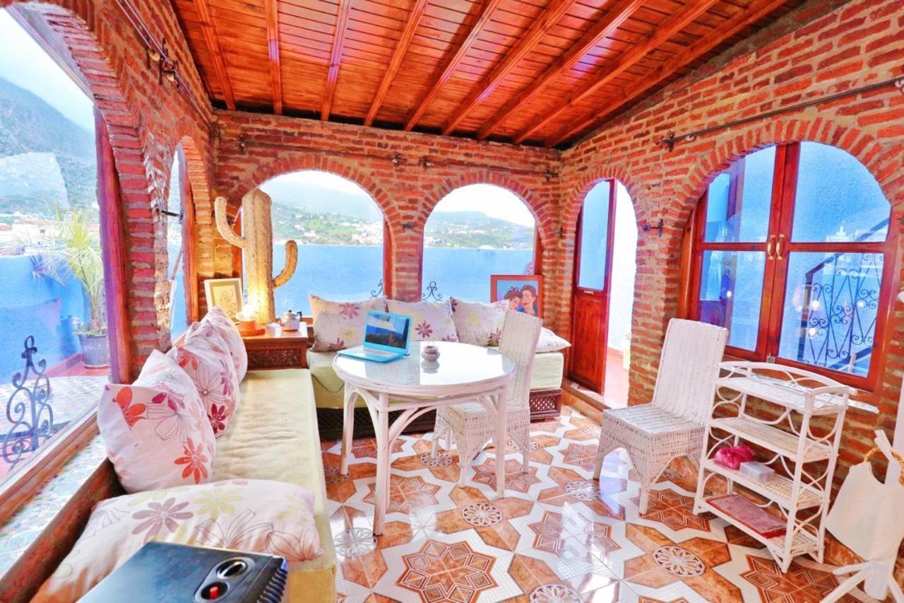 Aymane Rooftop Budget Panoramic Hotel شفشاون المظهر الخارجي الصورة